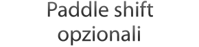 Paddle shift opzionali