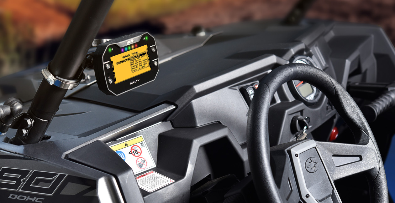 AiM MX UTV dash logger